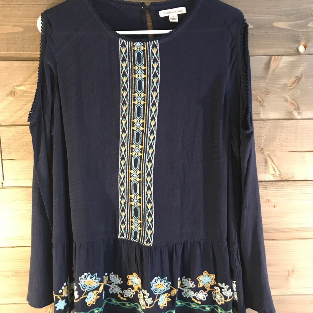 Beautifully Embroidered Long Sleeve Shirt